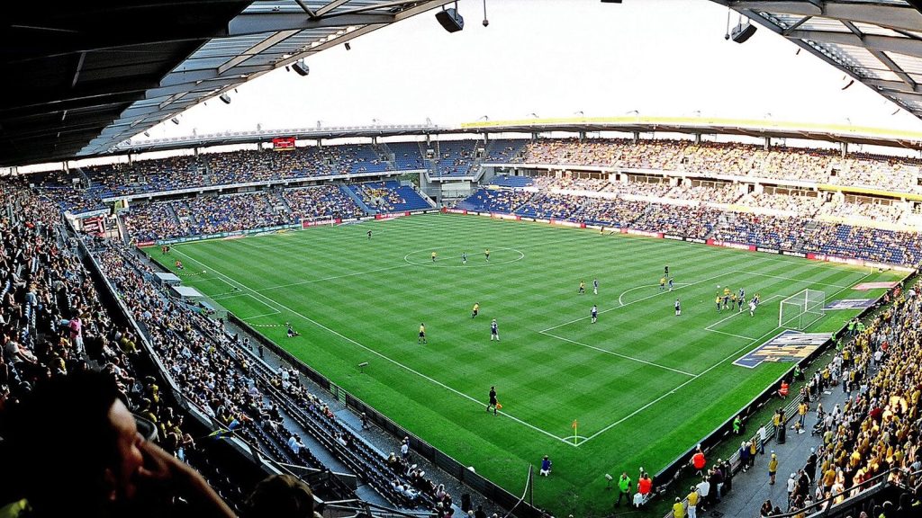 Brøndby Stadion i panorama